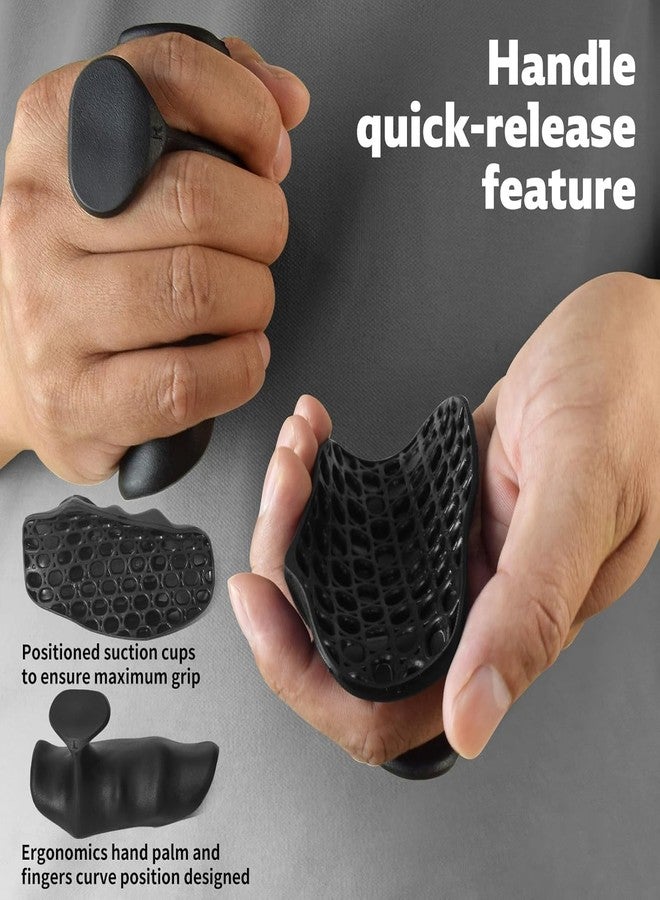 SMARAN Weight Lifting Hand Grips,Gym Gloves for Boys and Girls with Strong Wrist Support,Anti-Slip Rubber Plam Protector for Deadlifting,Pull-ups,Dumbells,Strenth Training&Gym Workout Steps and Hooks - Image 4