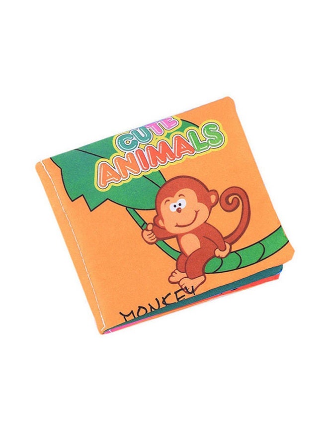 NIBEMINENT 12-Pattern Baby Early Education Toy Cloth Book