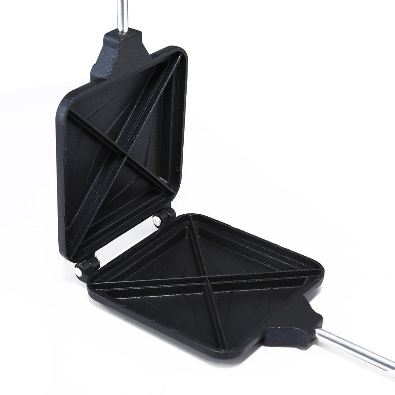 Anjali Aluminium NonStick Sandwich Toaster Black DTD012 - Image 3
