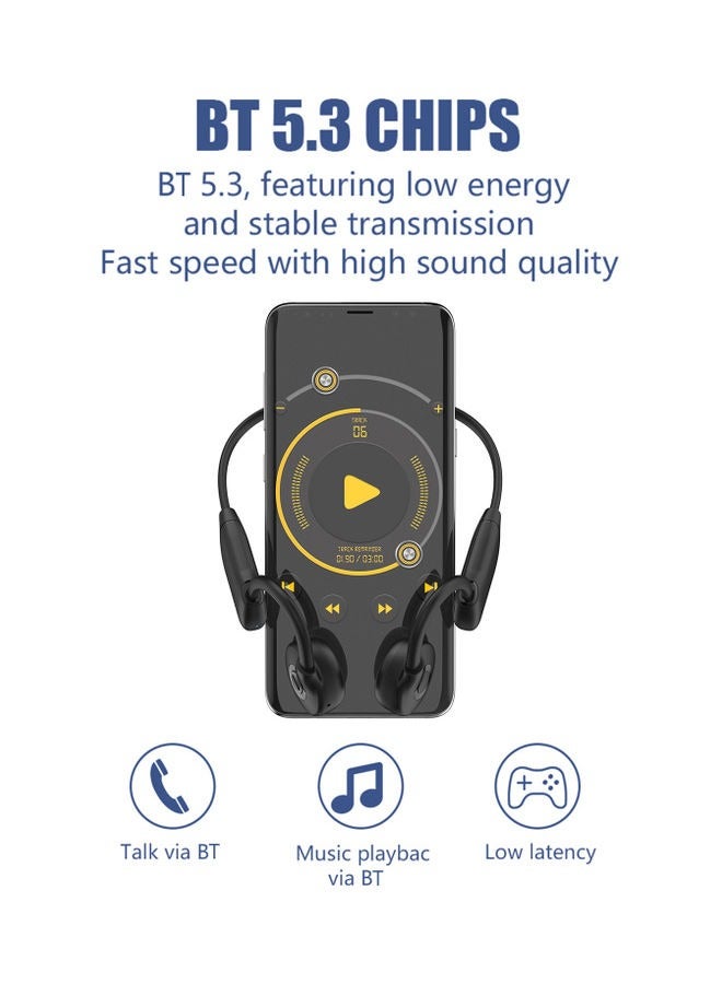 IPX6 Waterproof Sports On-Ear Headphones - Image 4