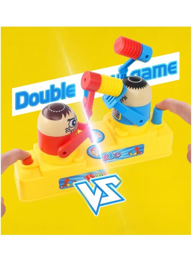 Betaoby Double Battle Hit & Double Battle Board Toy, Fun 2 Players Hammer Hiding Game for Families with Kids, Popular Race & Sport Strategy Educational Game Tea Party Suppliers - Stress Relief & Interaction - Image 5
