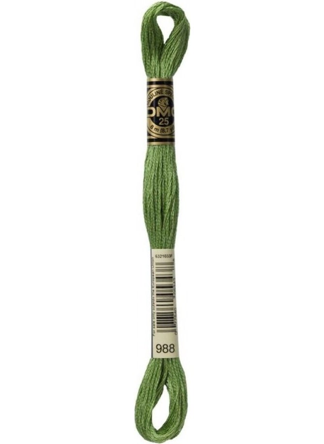 DMC Muline - Tapestry Embroidery Thread 8 Meters 988 