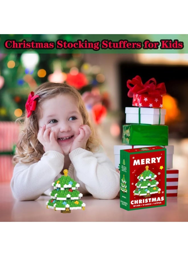 Christmas Tree Building Blocks Set Compatible with Lego Advent Calendar 2025 Stacking New Toys Holiday Present Box New Year Xmas Gifts for Kids for Boys & Girls and Adults - Image 4