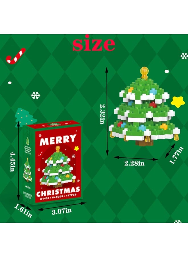 Christmas Tree Building Blocks Set Compatible with Lego Advent Calendar 2025 Stacking New Toys Holiday Present Box New Year Xmas Gifts for Kids for Boys & Girls and Adults - Image 3