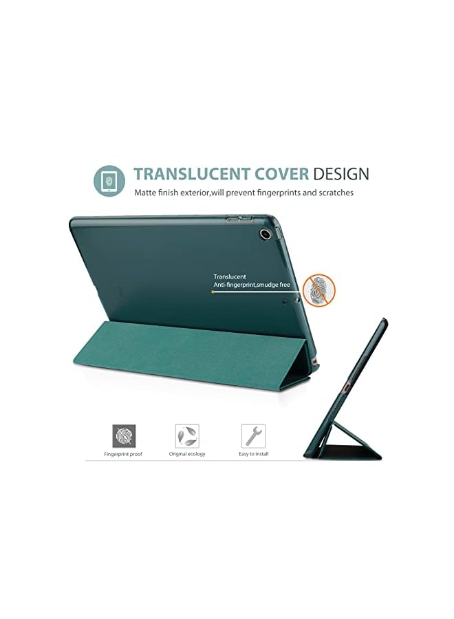 Procases Ipad 9.7 Case 2018 Ipad 6Th Generation Case/ 2017 Ipad 5Th Generation Case - Ultra Slim Lightweight Stand Case With Translucent Frosted Back Smart Cover For Apple Ipad 9.7 Inch –Emerald - Image 3