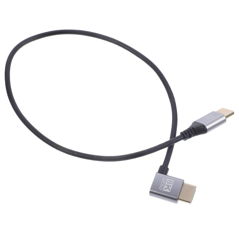 كابل HDMI فائق النحافة 8K بطول 0.5 متر، موصل عرض عالي السرعة للشاشة والتلفزيون والكمبيوتر - Image 1