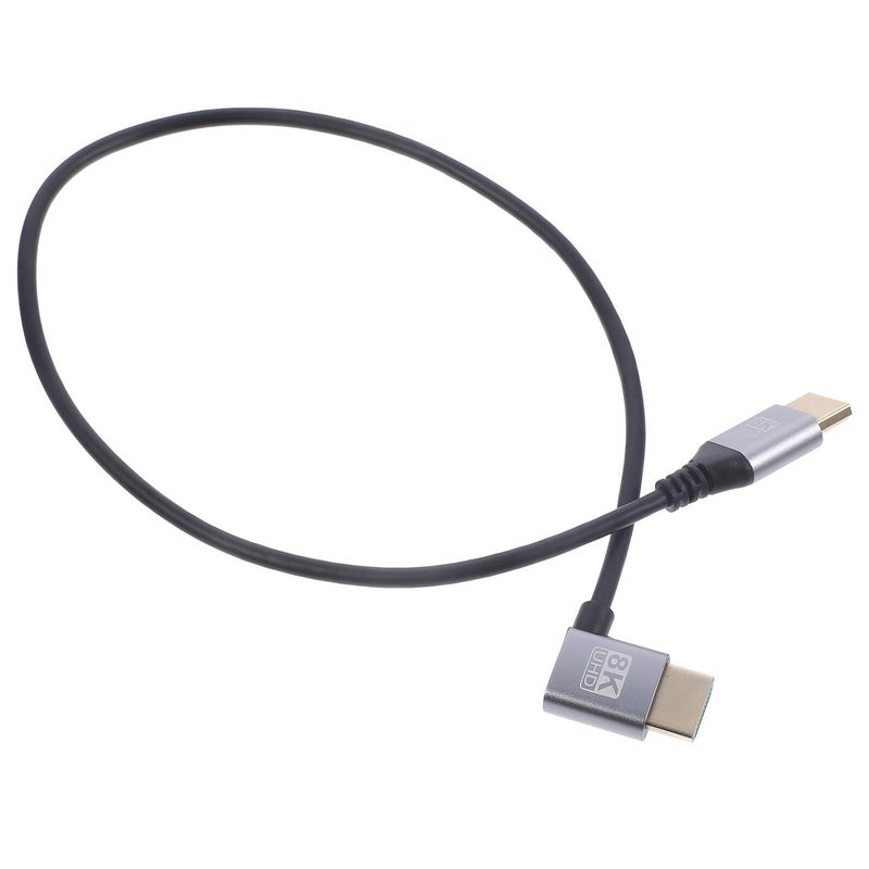 كابل HDMI فائق النحافة 8K بطول 0.5 متر، موصل عرض عالي السرعة للشاشة والتلفزيون والكمبيوتر - Image 2