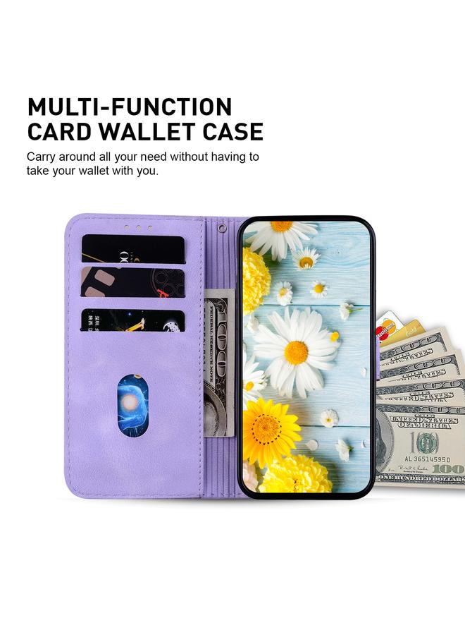 اس-توب جراب لهاتف Infinix GT 20 Pro 5G جراب هاتف من الجلد المنقوش بزهرة الزنبق - Image 4