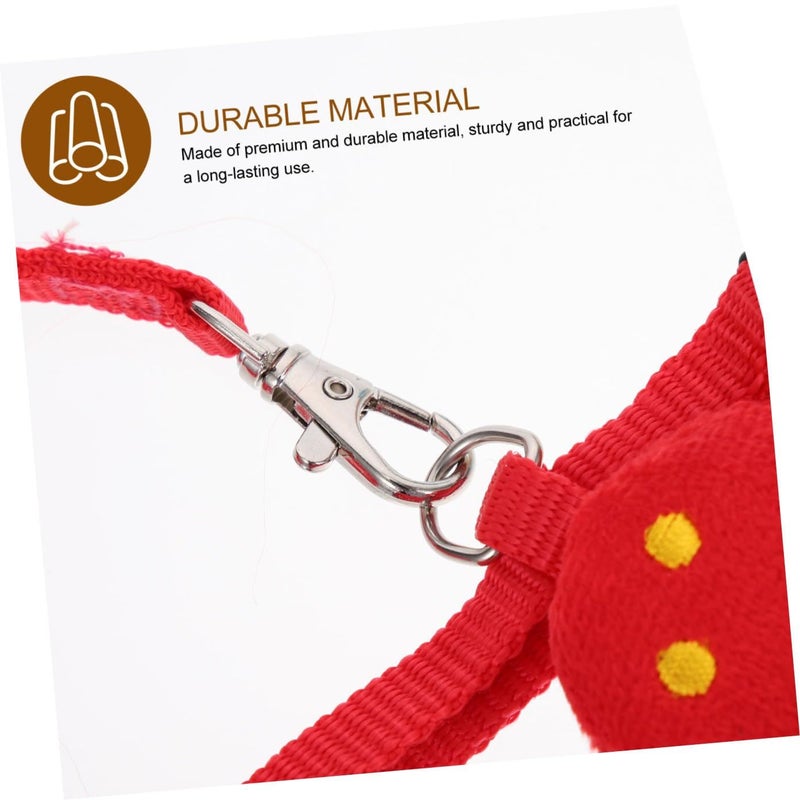 Small Pet Harness Set with Adjustable Leash for Rabbits Guinea Pigs 2pcs - Image 4