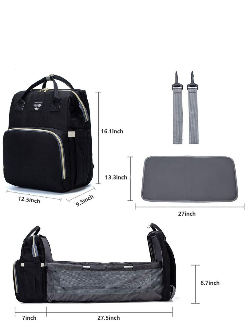 LIMOS Multifunctional Mummy Bag Bassinet Foldable Functions as Diaper Bag and Changing Station - Image 2