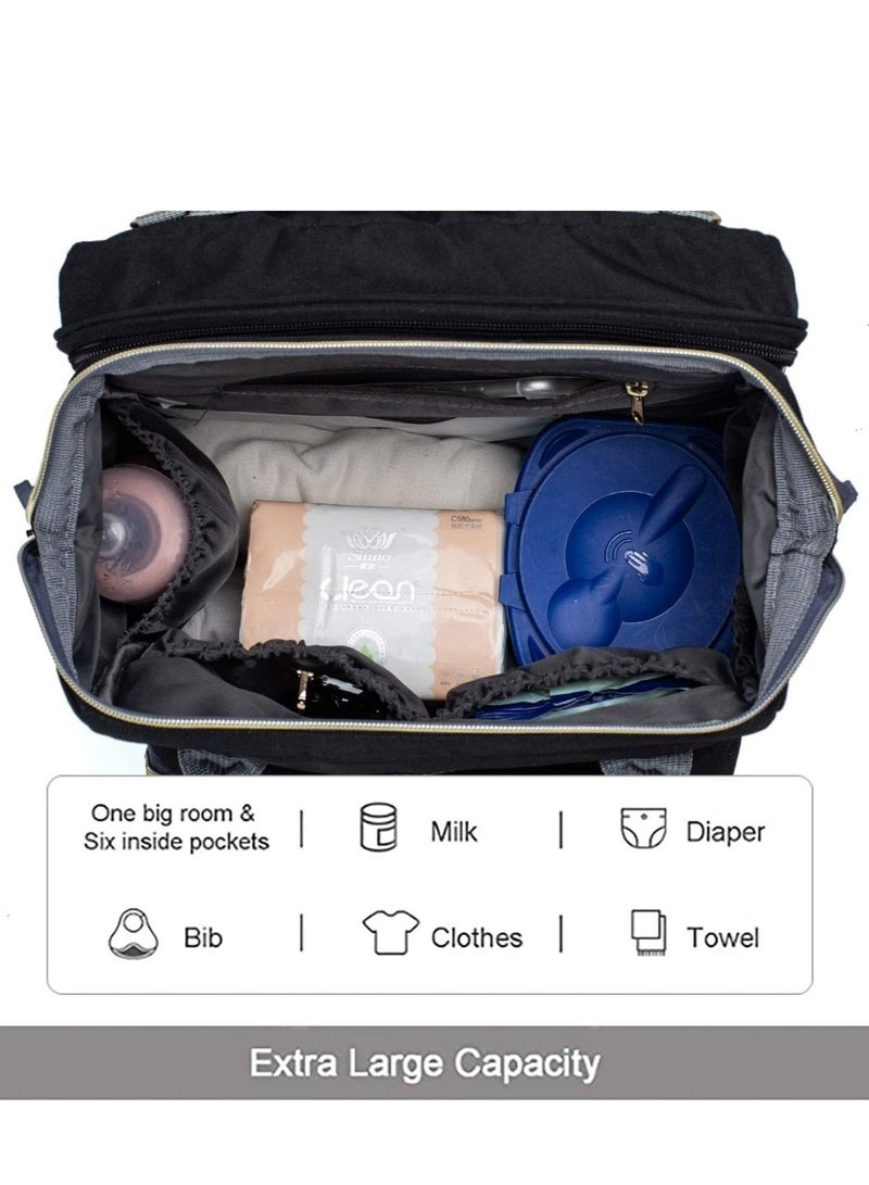 LIMOS Multifunctional Mummy Bag Bassinet Foldable Functions as Diaper Bag and Changing Station - Image 5