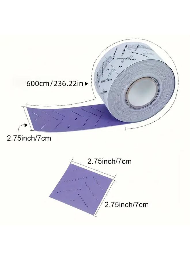 80 Grit Sandpaper Roll With Tools For Woodworking Auto Body Repair - Image 3