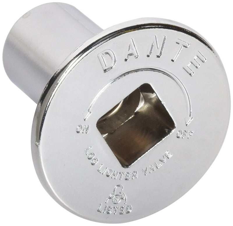 Dante Products FPBVCR Chrome Floor Plate for Dante Ball Valve