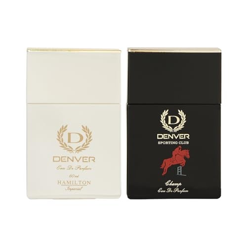 DENVER Imperial & Champ Perfume For Men - 60ML Each, Pack Of 2| Long Lasting Perfume Body Scent For Men - Image 1