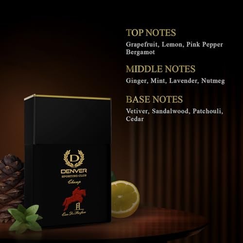 DENVER Imperial & Champ Perfume For Men - 60ML Each, Pack Of 2| Long Lasting Perfume Body Scent For Men - Image 5