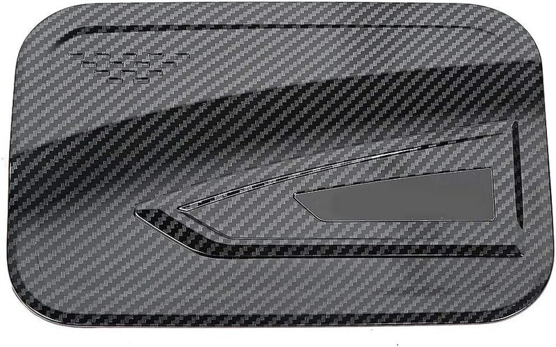 Fuel Tank Cap Cover Trim, Carbon Fiber Style ABS Plastic for Grand Starex 2019 - Scratch, Easy Adhesive Installation, Durable Protection - Image 5