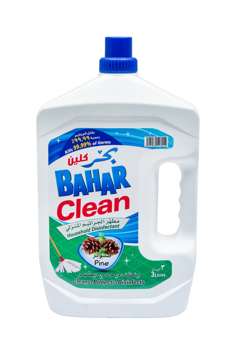 بحر مطهر الصنوبر النظيف، منظف أسطح متعدد الأغراض برائحة الصنوبر اللطيفة، مناسب للأرضيات والمطابخ والحمامات، للاستخدام في التنظيف الصناعي، 3 لتر - Image 1