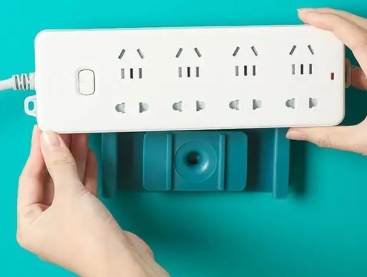 Cable Management Wall Mount Cord Organizer with Support Clip Pink  - Image 4