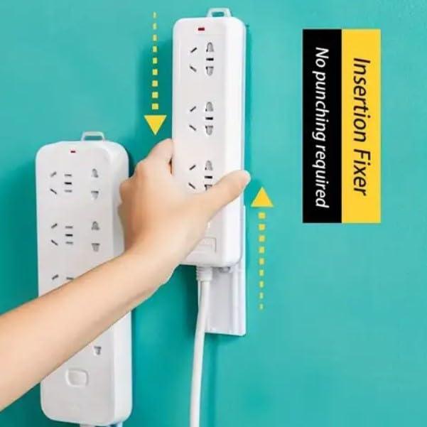 Cable Management Wall Mount Cord Organizer with Support Clip Pink  - Image 3