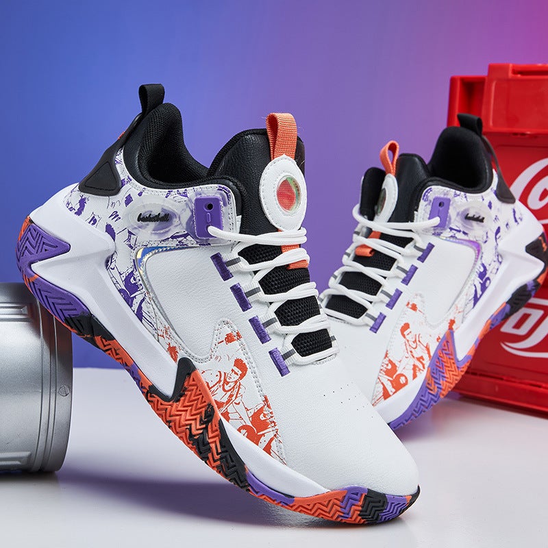 Sports Casual Shoes Men'S Shoes Big Kids Basketball Shoes Large Size Shoes 47 48 Size Running Shoes Light Comfortable Men - Image 1