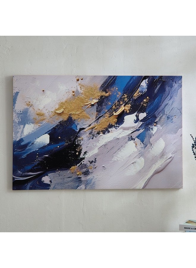 Home Box Nairob Abstract Hand Painting Wall Art 90 x 2.5 x 60 cm  - Image 2