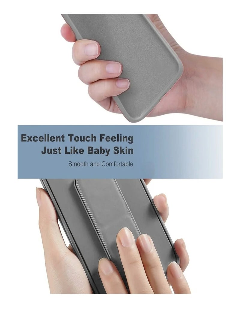 ARMOR Case Cover For Honor X7c With Magnetic Hand Grip 3 in 1 Grey - Image 4