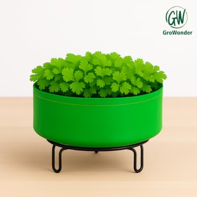 GroWonder Plant Grow Bags 18x9 inches, Bags for Plants Gardening Home, Grow Bags for Terrace Gardening- Pack of 4. - Image 3