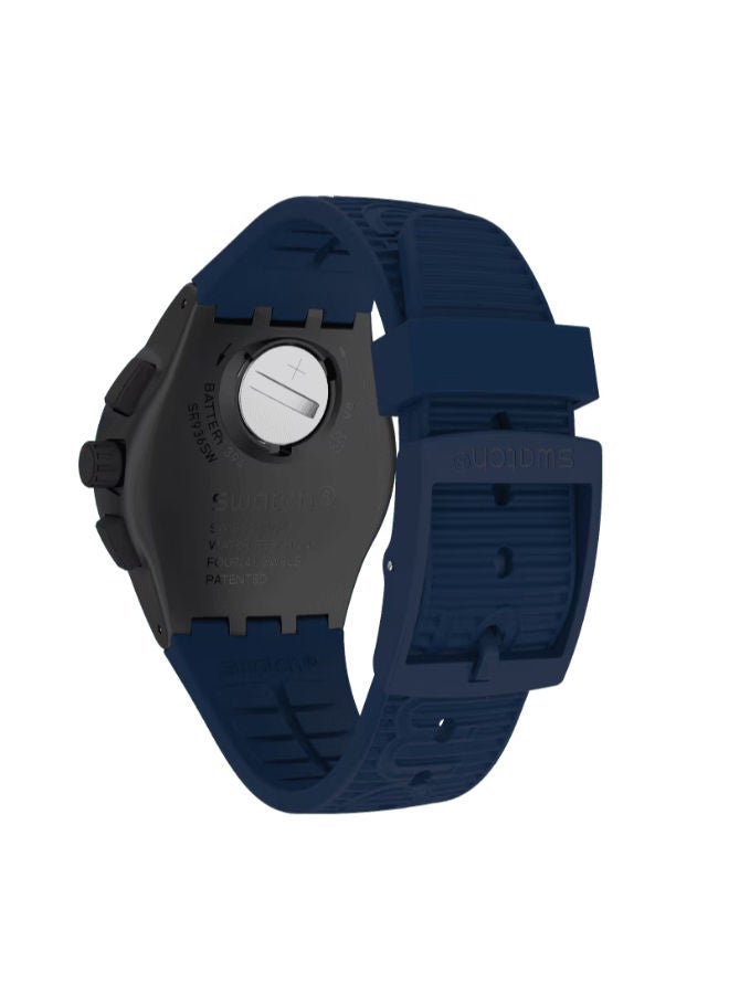 Swatch Silicone Chronograph Wrist Watch SUSB418 - Image 3