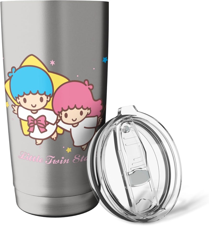 Little Twin Stars Classic Tee Shirt Stainless Steel Insulated Tumbler  - Image 5
