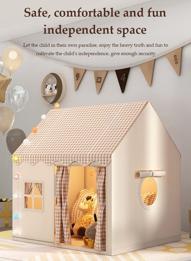 DUNISO خيمة أطفال كبيرة للداخل والخارج، خيام ألعاب محمولة، خيام قلعة الأميرة، بيوت لعب للأطفال، ألعاب غرفة اللعب الداخلية للأطفال، مع حقائب تخزين، مناسبة للأطفال من عمر 1 إلى 12 - Image 5