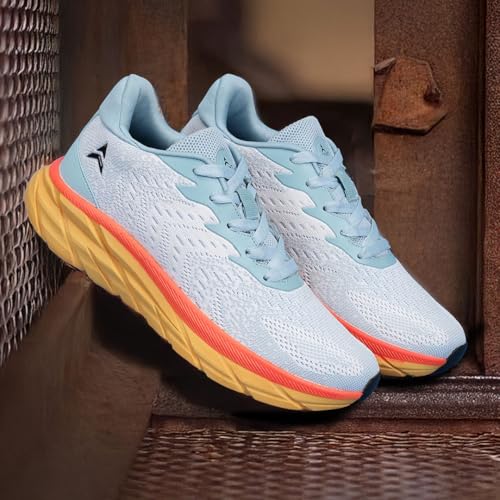 AVANT Women's Skyline Running Shoes - Superior Cushioning, Superior Traction, Anti Skid, Lightweight, Shock Absorption Tech, Sports Footwear (AVWSH042CL01UK7_Sky Blue_UK7) - Image 2