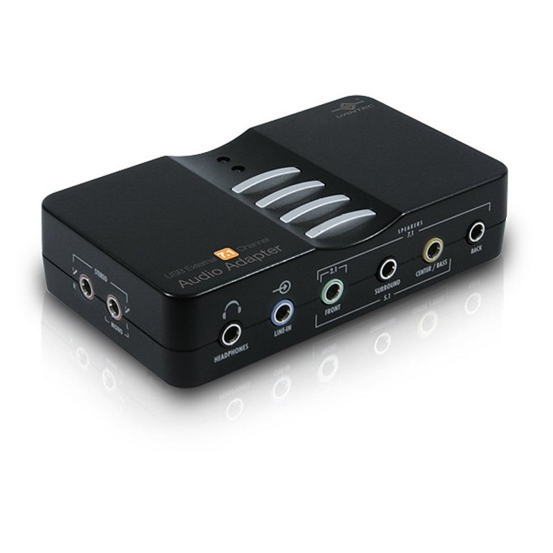 Vantec NBA-200U USB External 7.1 Channel Audio Adapter (Black) - Image 3