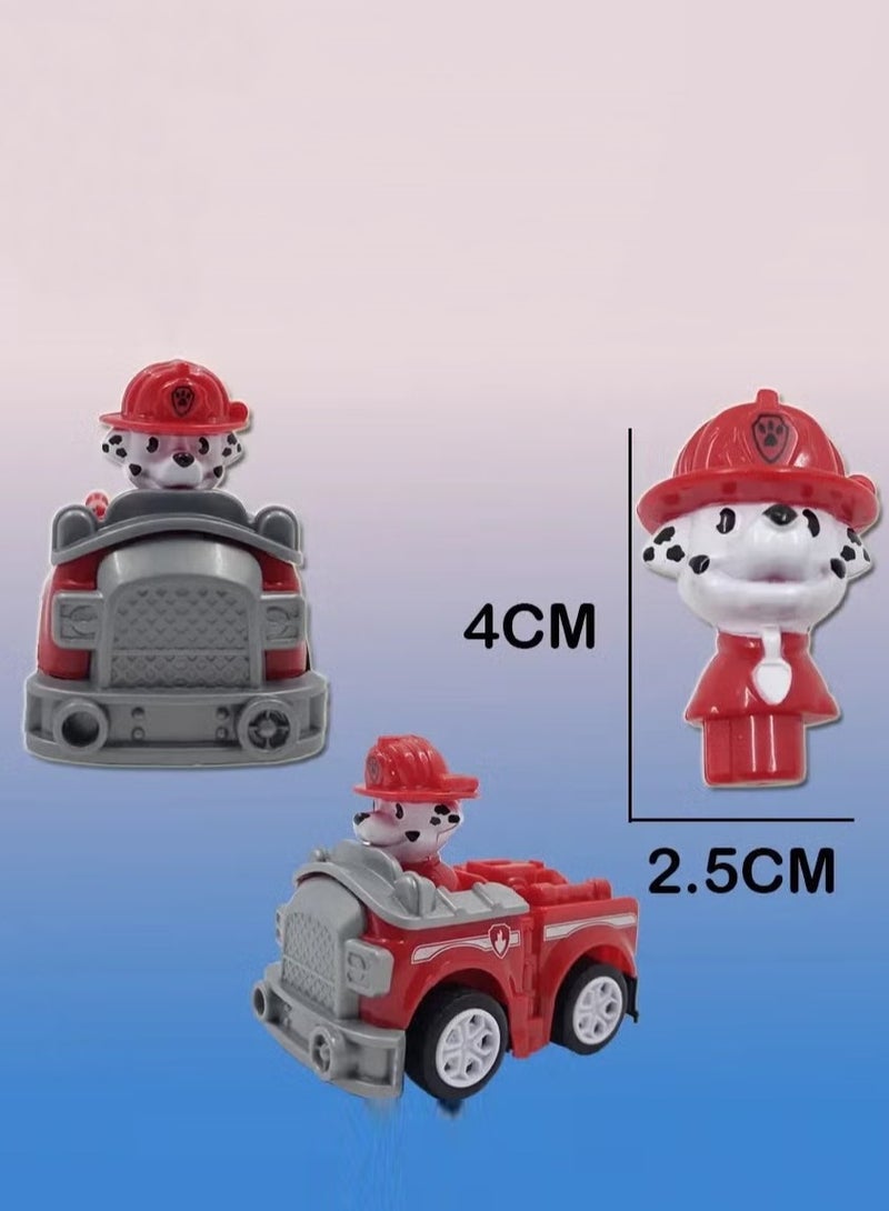 Paw Patrol Toys 9-in-1 Action Figure Set – Complete Rescue Team with Ryder, Chase, Marshall & Skye | Patrol Dog Collectible Playset for Boys & Girls 3+ | Cake Toppers & Party Favors | Ultimate Puppy Hero Gift Pack - Image 2