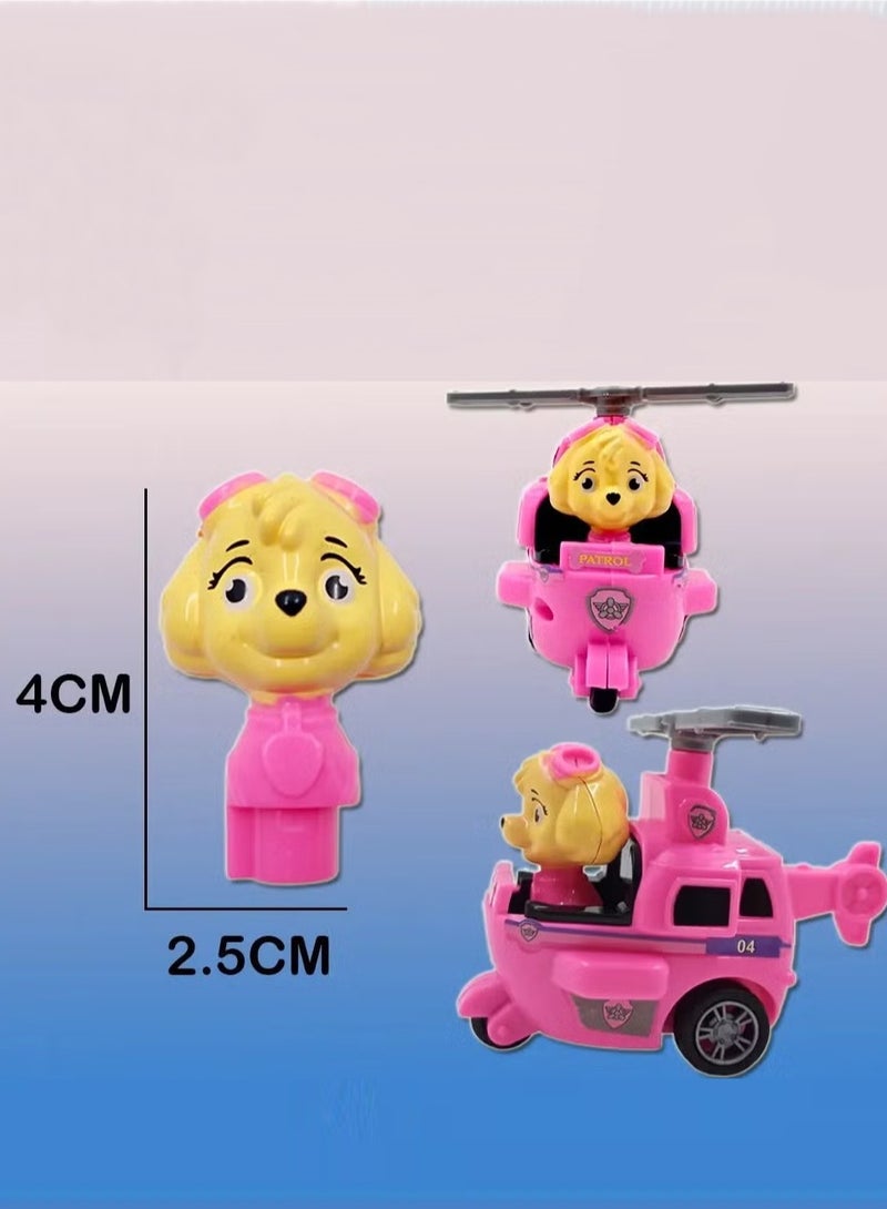 Paw Patrol Toys 9-in-1 Action Figure Set – Complete Rescue Team with Ryder, Chase, Marshall & Skye | Patrol Dog Collectible Playset for Boys & Girls 3+ | Cake Toppers & Party Favors | Ultimate Puppy Hero Gift Pack - Image 3