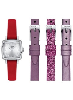 TISSOT Womens Lovely Square Valentines Diamonds SET watch - T058.109.16.036.00A  - Image 2