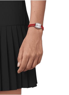 TISSOT Womens Lovely Square Valentines Diamonds SET watch - T058.109.16.036.00A  - Image 5
