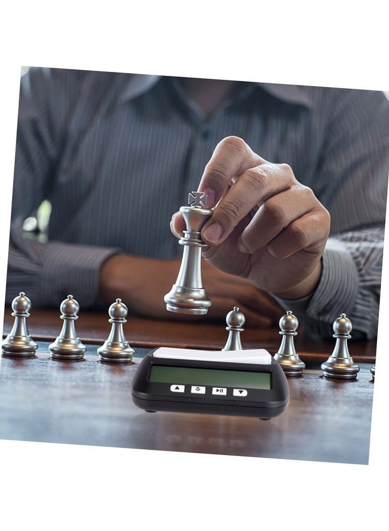مؤقت ساعة الشطرنج الرقمية - مؤقت احترافي لألعاب الطاولة مع عداد تنازلي إضافي للتأخير - Image 3