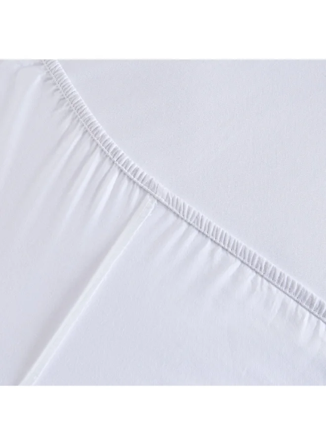 Home Box Essential Cotton Super King Fitted Sheet 200 X 200 X 36 Cm