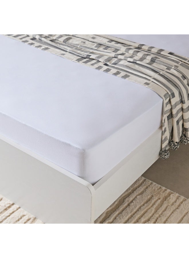 Home Box Essential Cotton Super King Fitted Sheet 200 X 200 X 36 Cm - Image 5