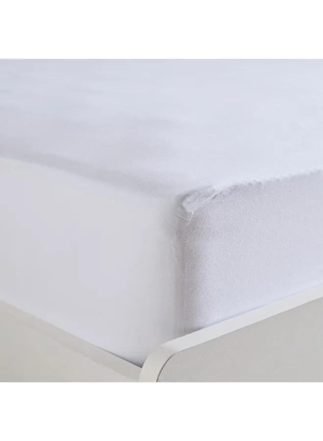 Home Box Essential Cotton Super King Fitted Sheet 200 X 200 X 36 Cm