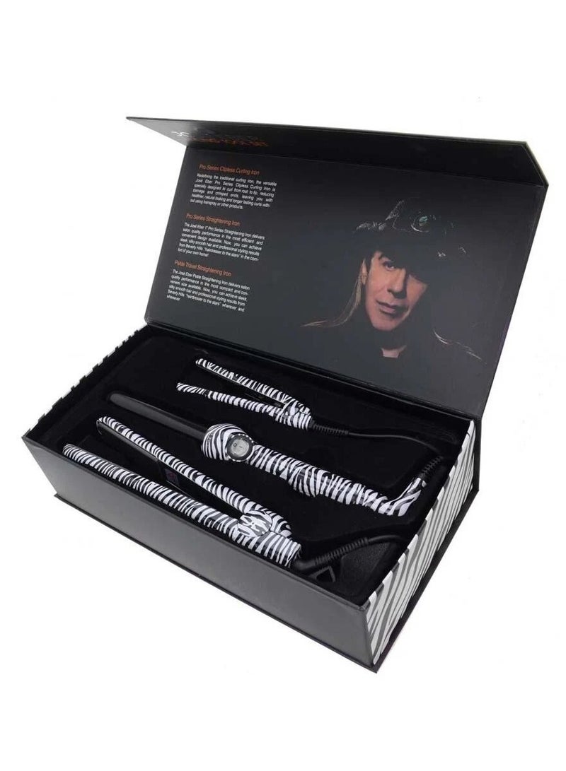 Jose Eber Styling Tool Set 19 mm  White Zebra - Image 1