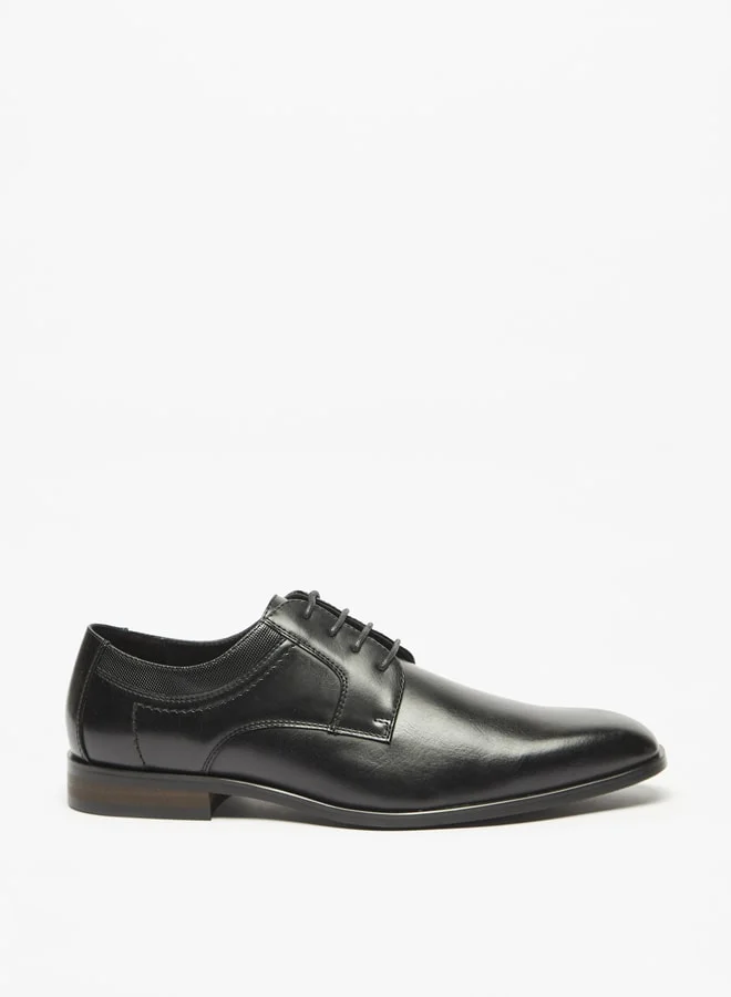 ال بي ال من شو اكسبرس Men Solid Derby Shoes with Lace-Up Closure