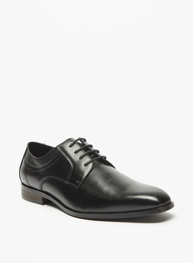 ال بي ال من شو اكسبرس Men Solid Derby Shoes with Lace-Up Closure