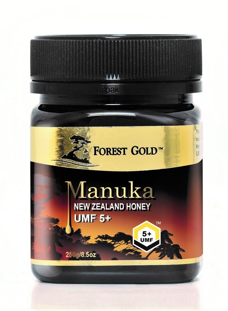 FOREST GOLD Forest Gold Manuka UMF 5+ Certified Honey 250gms 