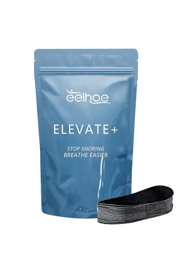 EELHOE لصقات إيفليت المضادة للشخير - شرائط فم لإيقاف الشخير أثناء النوم وتحسين التنفس وتخفيف احتقان الأنف - Image 1