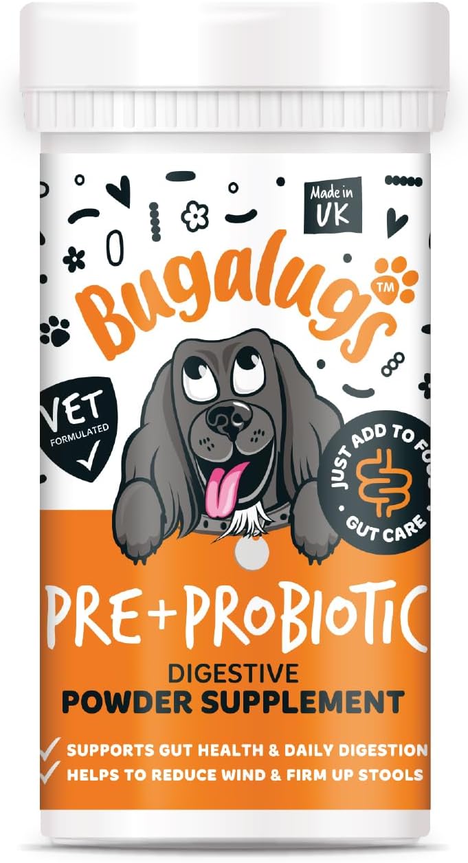 Bugalugs Pre & Probiotic Digestive Supplement for Dogs - 80G - Image 1