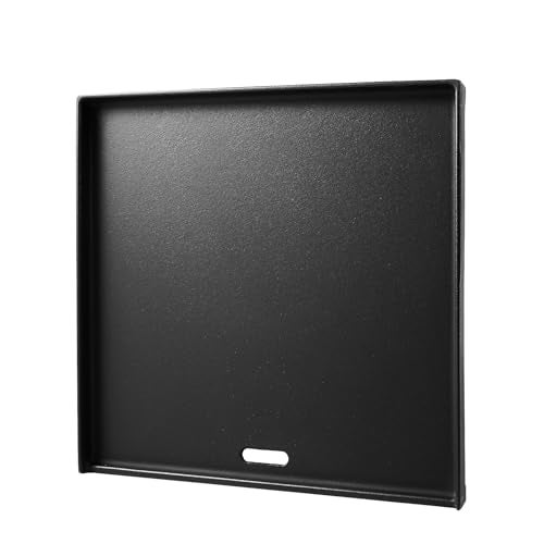 Charbrofire 16.3 x 15.8” Griddle Flat Top 7672 Grill Replacement Parts for Weber Genesis E-325S S-325S SX-325S EX-325S Spirit 200 300 Series Genesis II 300 II 400 Series Smokefire EX4 EX6 Accessories Cast Iron - Image 1