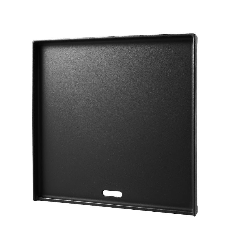 Charbrofire 16.3 x 15.8” Griddle Flat Top 7672 Grill Replacement Parts for Weber Genesis E-325S S-325S SX-325S EX-325S Spirit 200 300 Series Genesis II 300 II 400 Series Smokefire EX4 EX6 Accessories Cast Iron - Image 2