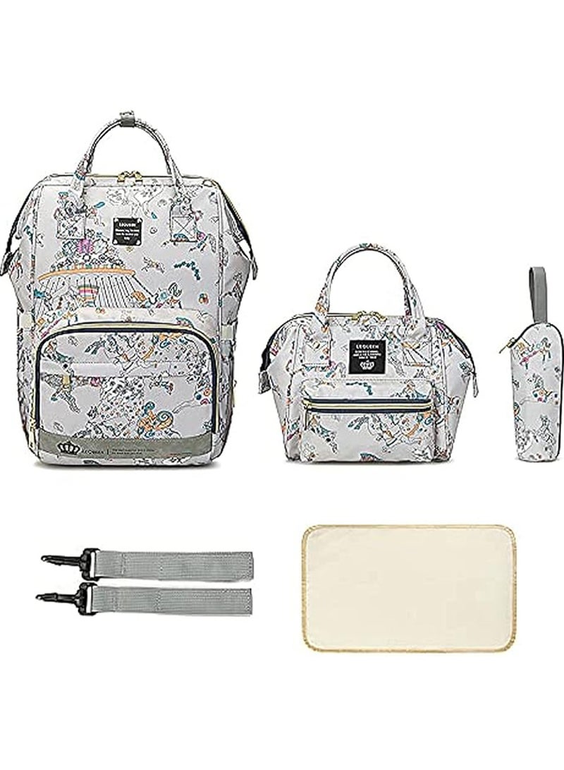 Diaper Mummy Bag Backpack Multipurpose with changing pad Large Unisex Baby Bags - Image 1