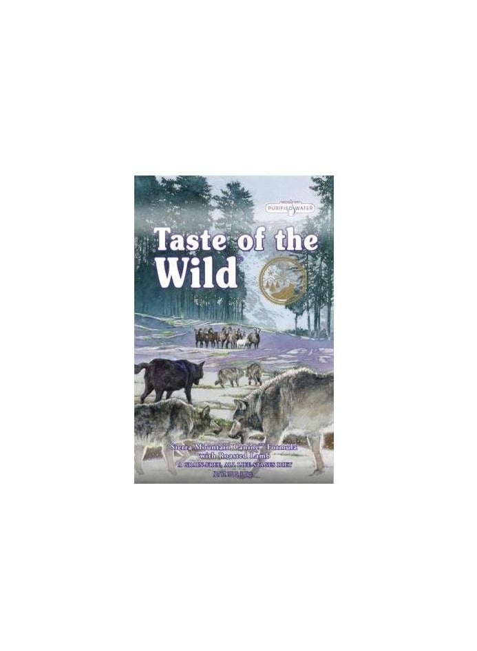 تيست أوف ذا وايلد سييرا ماونتن كانين فورميولا طعام جاف للكلاب - Image 3